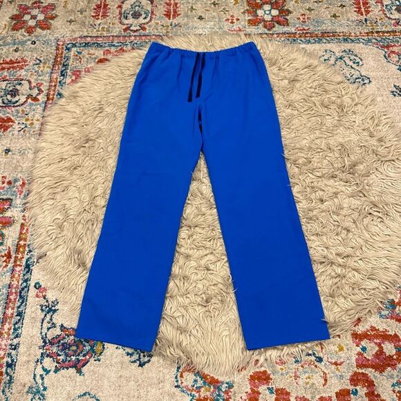 Figs scrub pants size large blue 1657 - Picture 1 of 5